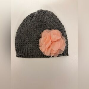 Carter's Grey Knit Baby Hat